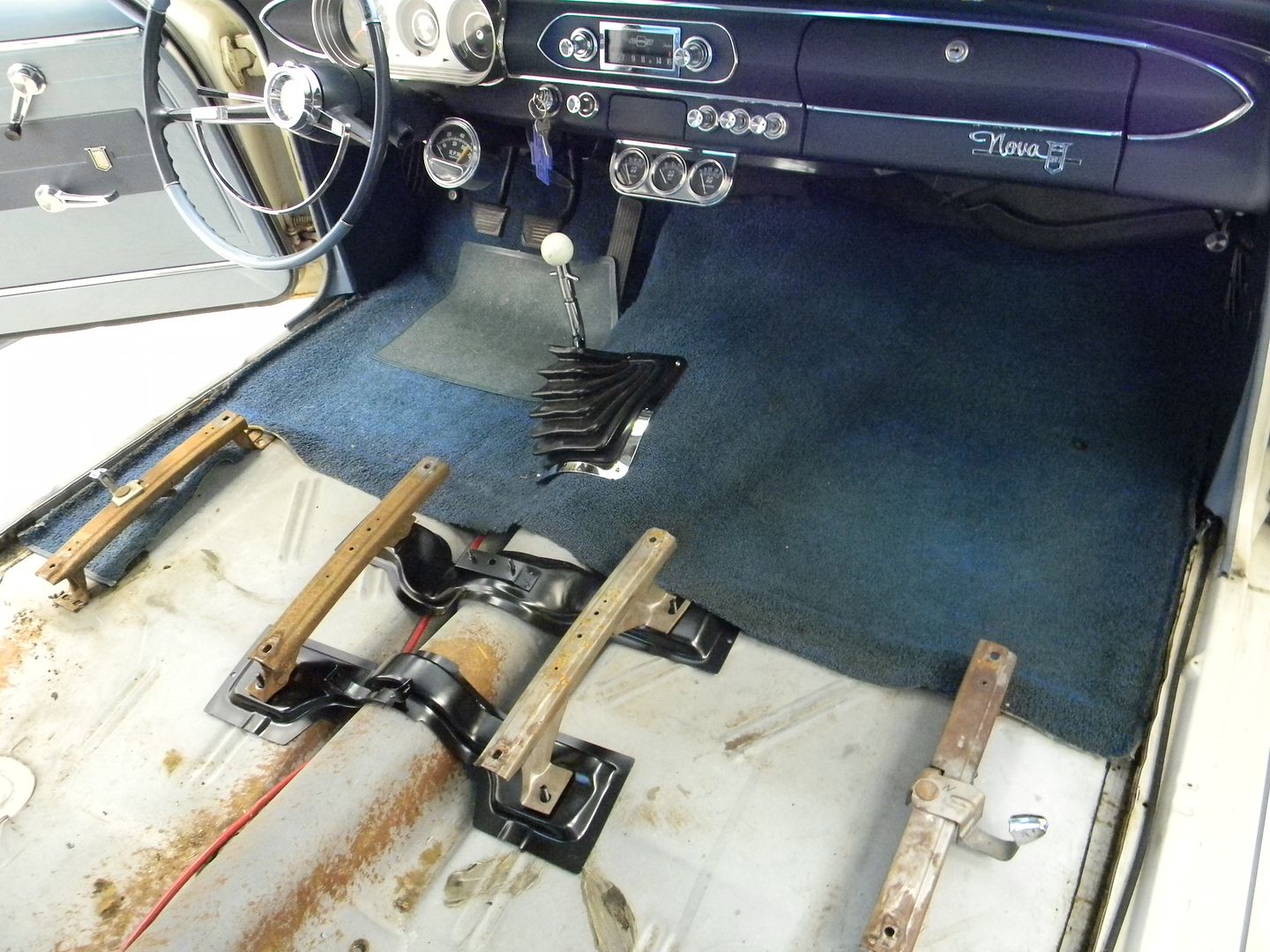 64 SS Bucket Seats installed today Chevy Nova Forum